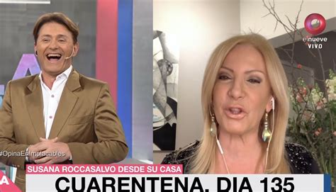 Tras El Esc Ndalo Con Pecoraro El Mensaje Que Sorprendi A Susana