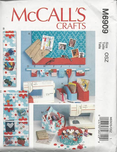 McCalls Crafts Pattern M6909