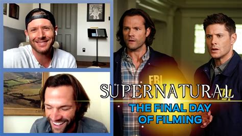 Video ‘supernatural Jensen Ackles Jared Padalecki Last Day Filming