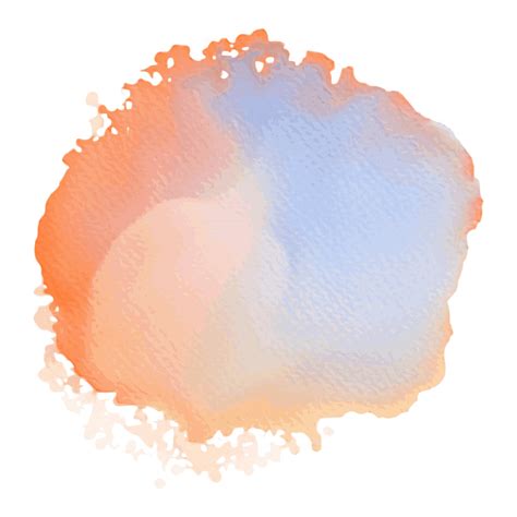 Orange Blue Watercolor Splash 2492356 Vector Art At Vecteezy