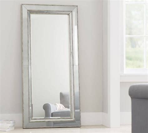 Collection Of Black Leather Framed Mirrors