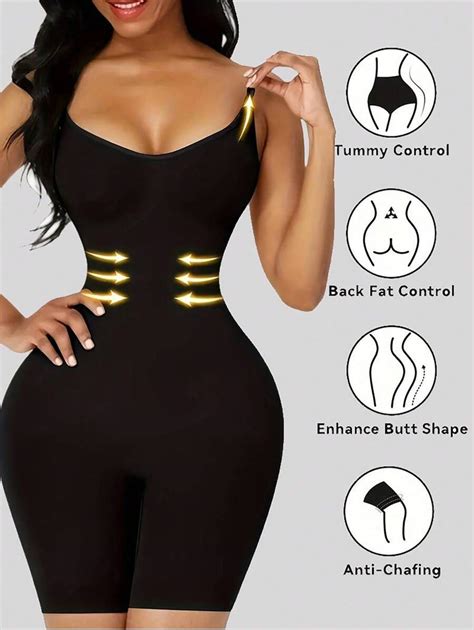 1 Peça Bodysuit Modelador Plus Size Feminino Modelador de Corpo