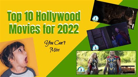 The Most Exciting Hollywood Films Of 2022 Our Top 10 List Youtube