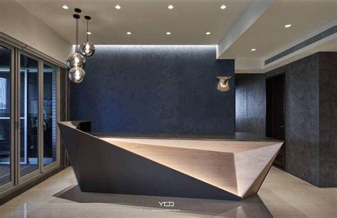 Modern Reception Counter, Modern Office Reception, Office Reception ...