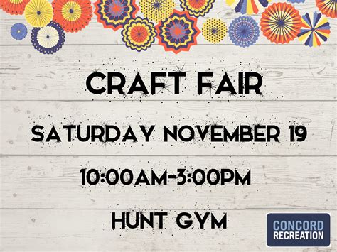 Craft Fair Concord Ma