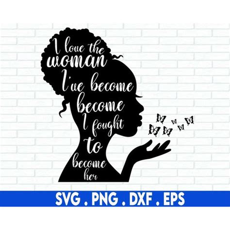 Strong Woman Svg Women Empowerment Svg Fierce Svg Girl Po Inspire