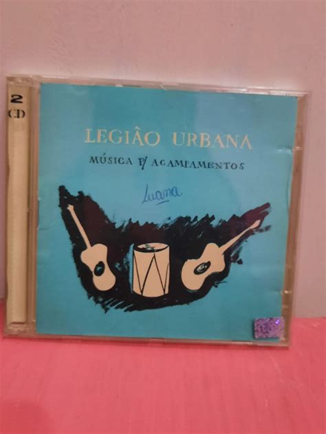 Cd Legião Urbana Música para Acampamentos Item de Música Emi Usado