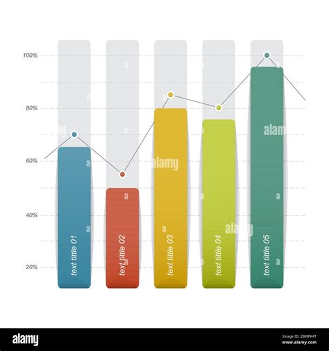 Balken Diagramm Diagramm Statistische Business Infografik Abbildung