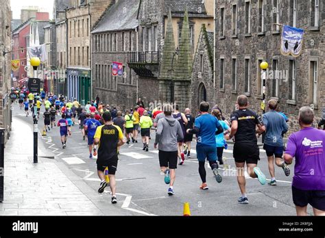 Edinburgh Scotland 23 Oct 2022 Edinburgh Mens 10k On The Royal
