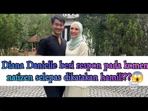 Diana Danielle Beri Respon Kepada Komen Natizen Selepas Dikatakan Hamil