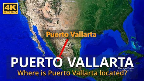 Puerto Vallarta Mexico Map With Usa Get Latest Map Update