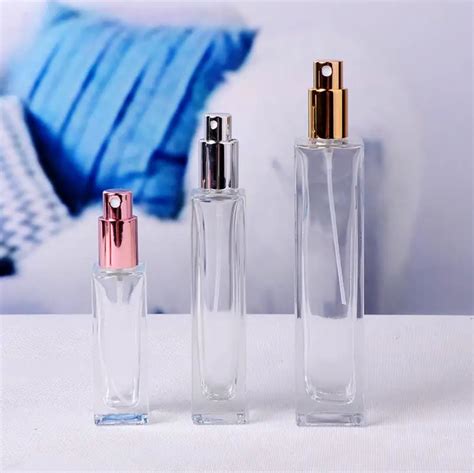 2017 New 30ml Transparent Glass Refillable Packaging Bottles Empty