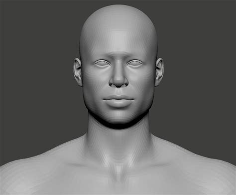 Artstation Male 01 Base Mesh Resources