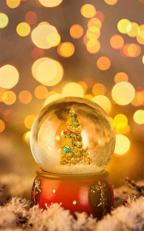 Snow Globe Christmas Hd Phone Wallpaper Peakpx