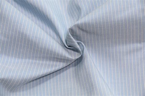 1 Yard Pure Silk Broadcloth Fabric Stripe Pale Blue White Etsy