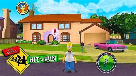 Mi Primer Juego De Ps2 Los Simpsons Hiy And Run 1 Youtube