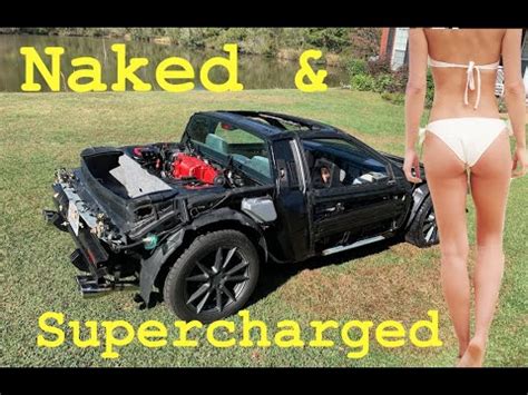 Naked And Supercharged Pontiac Fiero Gt Sc L L Not A