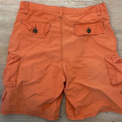 Structure Shorts Mens Orange Cargo Shorts Size By Structure