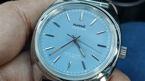 Hmt Kohinoor Sky Blue Matte Dial Watch A Must Have For Every Watch