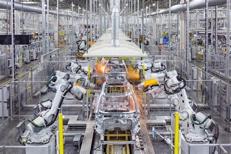 Car Manufacturing Underway At Luqiao Manufacturing Plant In China