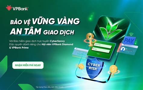 VPBank tặng miễn phí bảo hiểm giao dịch trực tuyến