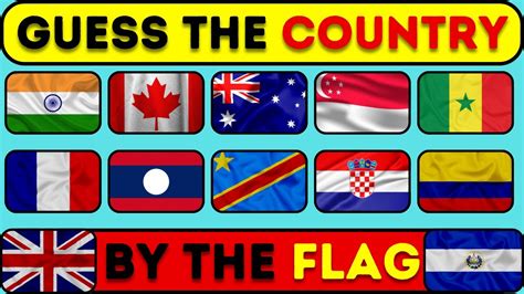 Guess The Country 🌎 By The Flag 🚩 In 3 Seconds ⏱️ Flags Quiz 🧠🤯 Youtube