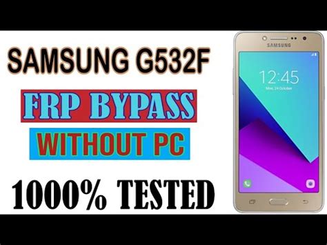 Samsung G532f Frp Bypass 2024 G532f Frp Bypass Latest Update YouTube