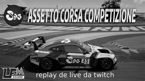 Assetto Corsa Competizione Imola Lfm Youtube