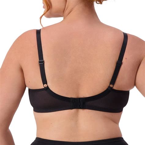 Formfit Womens Delicate Minimiser Bra Black Size 12d Big W