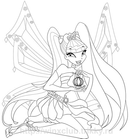 Renders Et Coloriages Winx Coloriage Winx Musa