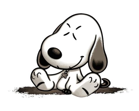 Premium Vector Snoopy Dog Sweet Little Dog Cartoon Puppy Cartoon