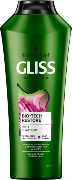 Schwarzkopf Gliss Bio Tech Restore šampon 400 ml Zbozi cz