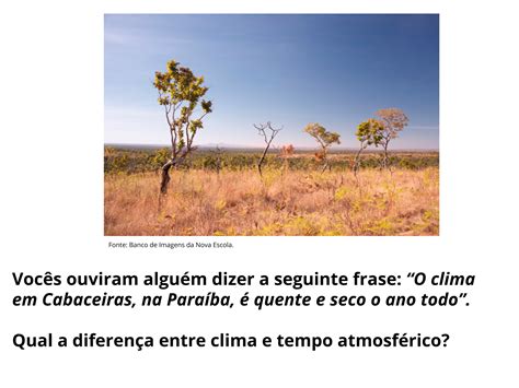 Clima E Tempo Atmosf Rico Planos De Aula Ano Geografia