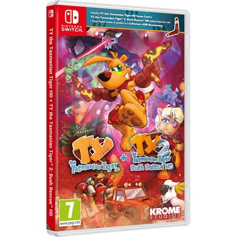 Joc Ty The Tasmanian Tiger Hd Si Version 2 Bush Rescue Hd Bundle Pentru Nintendo Switch Emag Ro