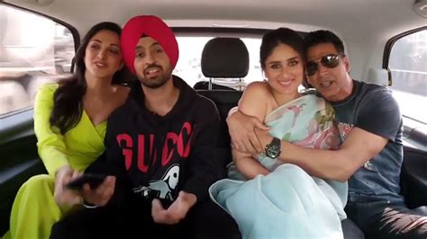 Good Newwz Stars Akshay Kumar Kareena Kapoor Diljit Dosanjh And