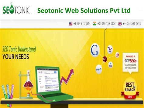 Top Seo Companies In India By Seotonic Web Solutions Pvt Ltd Issuu