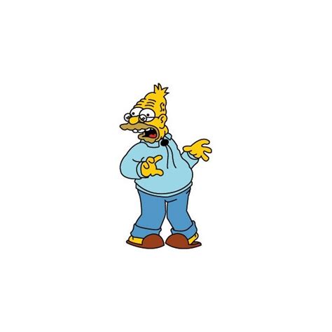 Passion Stickers - Grandpa Abraham Simpson from The Simpsons Decals