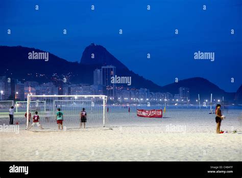 Copacabana Brazil Football Beach Hi Res Stock Photography And Images