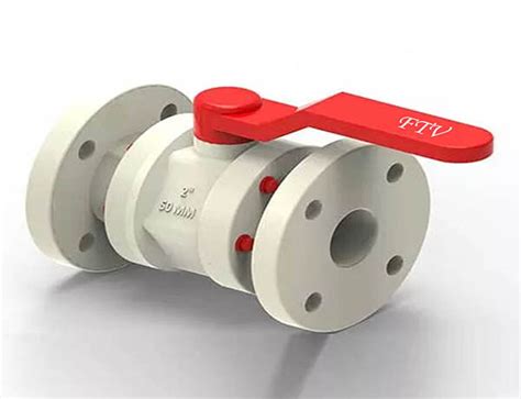 Full Pvdf Ball Valve Flow Tech Valves