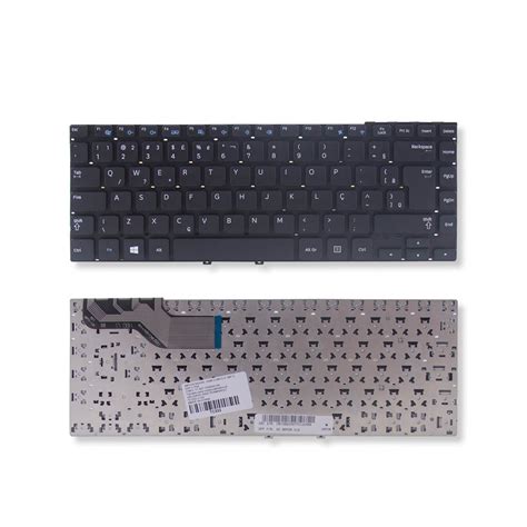 Teclado Para Notebook Samsung ATIV Book 2 NP270E4E KD6BR Preto ABNT2