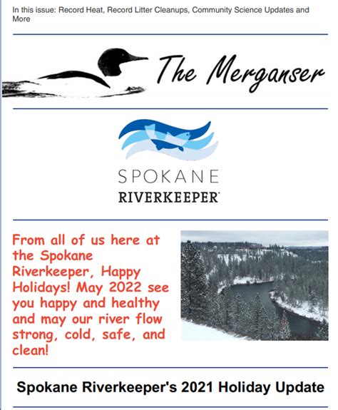 Fall Update 2021 — Spokane Riverkeeper