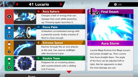 Smash Ultimate Lucario Guide - Moves, Outfits, Strengths, Weaknesses