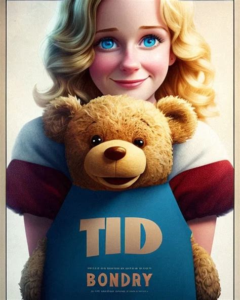 Ai Art Generator: make a Poster for a disney pixar movie named Teddy ...