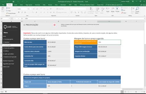 Planilha Precificacao Eventos Excel 1200x1200 PLANILHAS VC 59160 Hot