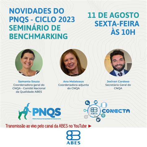 Abes Conecta Novidades Do Pr Mio Nacional Da Qualidade Em Saneamento