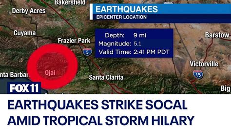 Earthquake And Hurricane Hillary Collide As A Double Disaster Strikes