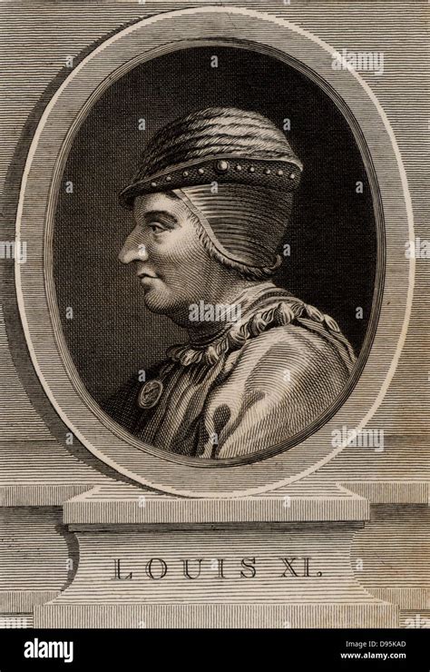 Louis xi 1423 83 a member of the valois dynasty hi-res stock ...