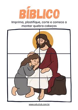 Jogo Quebra Cabeça Bíblico Para Imprimir - Quebra-cabeça bíblico para imprimir | Educlub