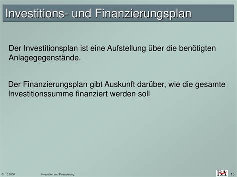 Ppt Investition Und Finanzierung Powerpoint Presentation Free