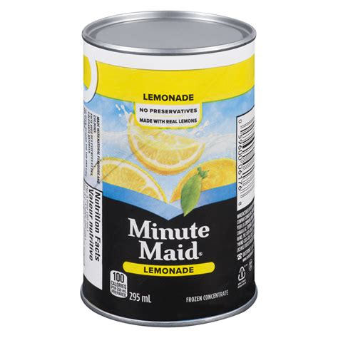 Minute Maid Lemon Juice Concentrate Lemonade Recipe